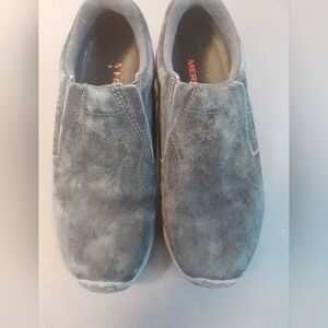 Merrell Jungle Moc Midnight Dark Suede Slip-On Loafers Size 6 1/2